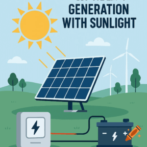 craiyon_164207_DC_Electricity_genaration_with_sun_light